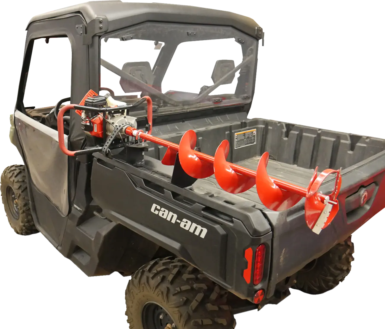 Moose Offroad Ice Auger Carrier For Atvs And Utvs