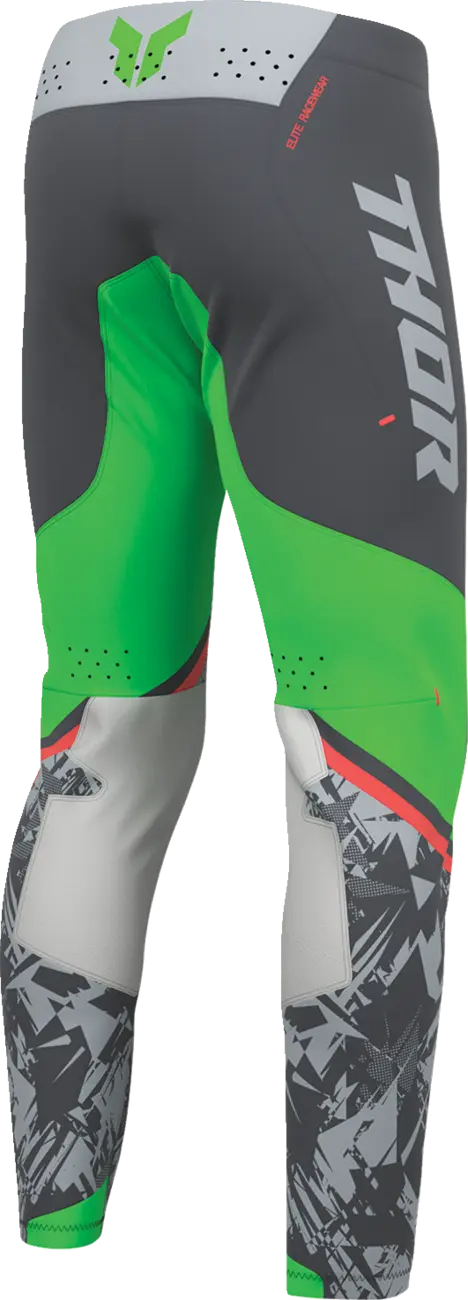 Thor Sportmode Punk'd Pants Charcoal/Green