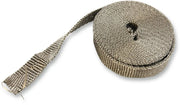Drag Specialties Vävda Basalt Avgasrör Wrap Kit