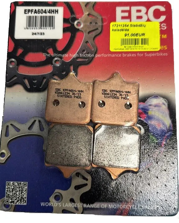 Ebc Epfa Series Extreme Pro Sintered Brake Pads - Front