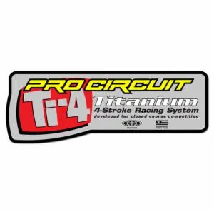 Pro Circuit Avgasrör Dekal