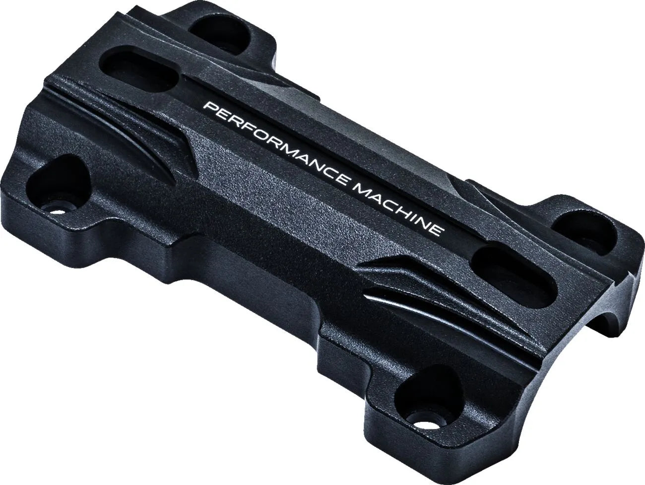 Performance Machine Gauge Relocation Kit Adapter - Black