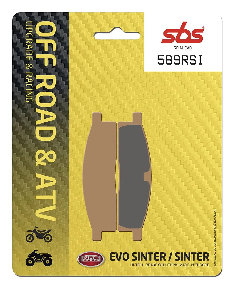Sbs Rsi Offroad Racing Sintered Brake Pads - Front