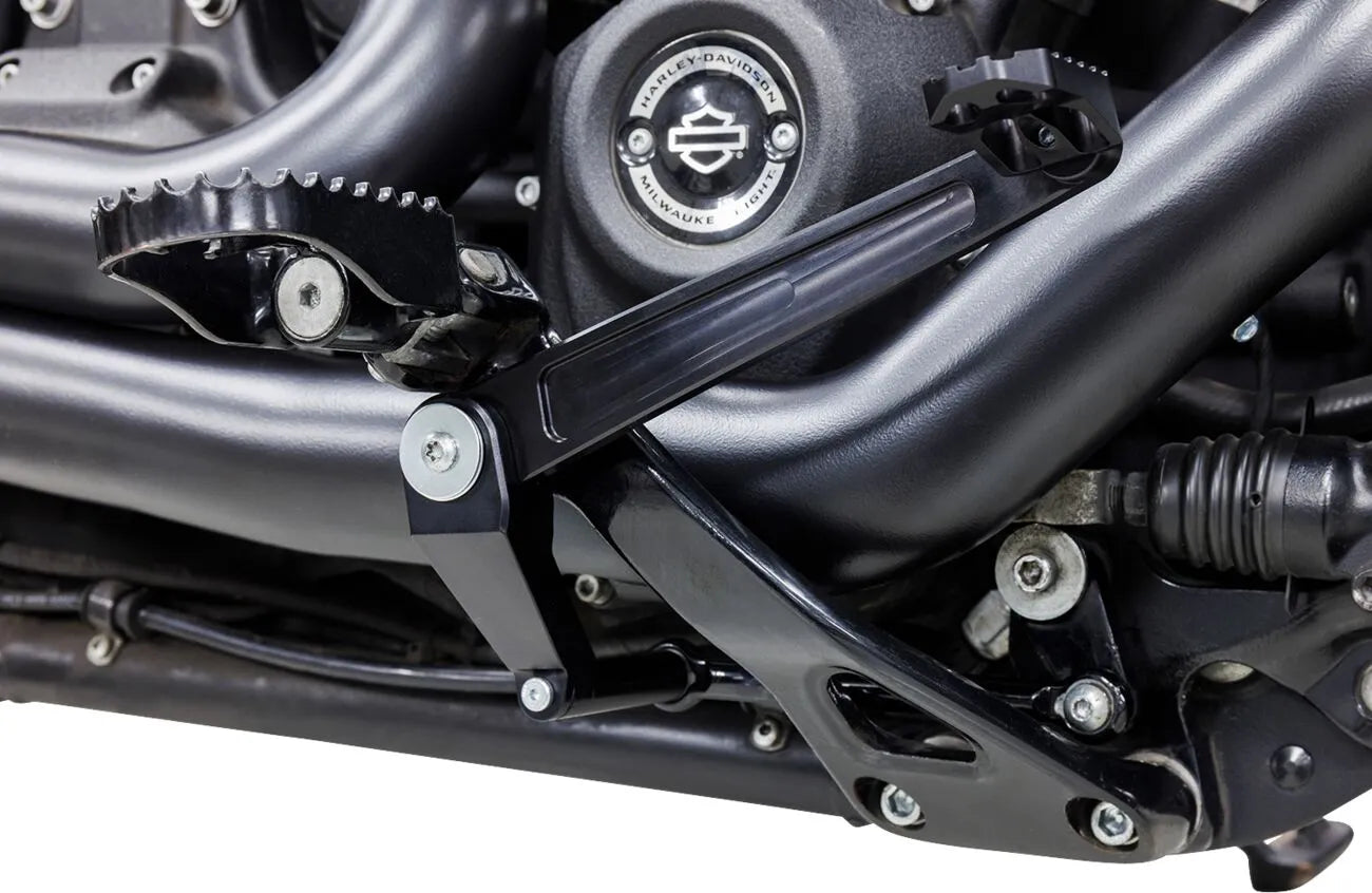 S&s Cycle Mid Mount Brake Pedal - Black Anodized