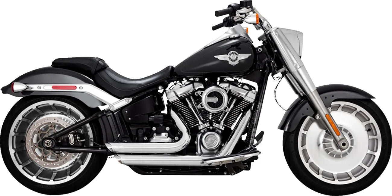 Vance & Hines Shortshots Staggered Avgasrör - Krom