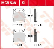Trw Si Series Sintered Off-road Bromsbelägg - Bak