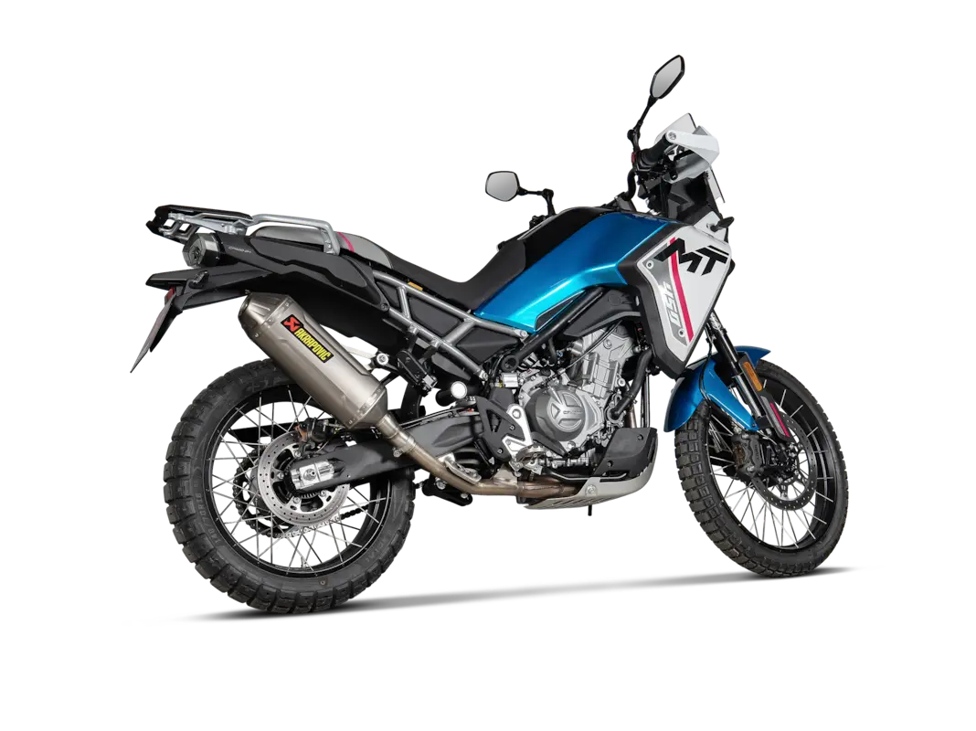 Akrapovic Slip-On Ljuddämpare Street - Titan/Rostfritt stål - ECE Väglaglig