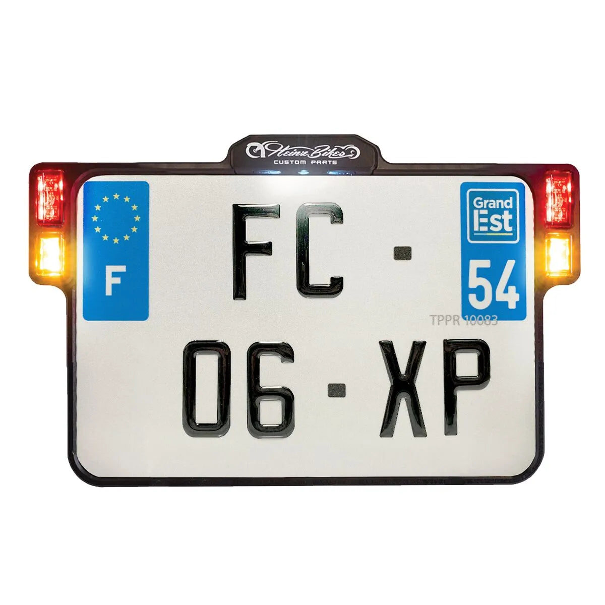 Heinz Bikes 3-in-1 License Plate Holder For Eu