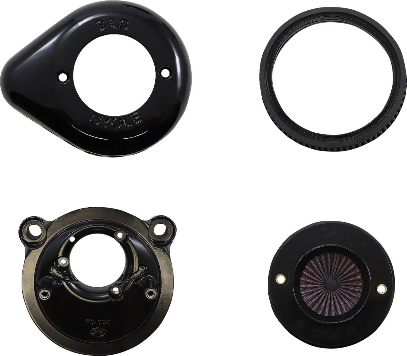 S&s Cycle Air Stinger Stealth Air Cleaner Kit