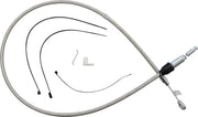Magnum Shielding Quick Connect Clutch Cable Polished Stainless Steel