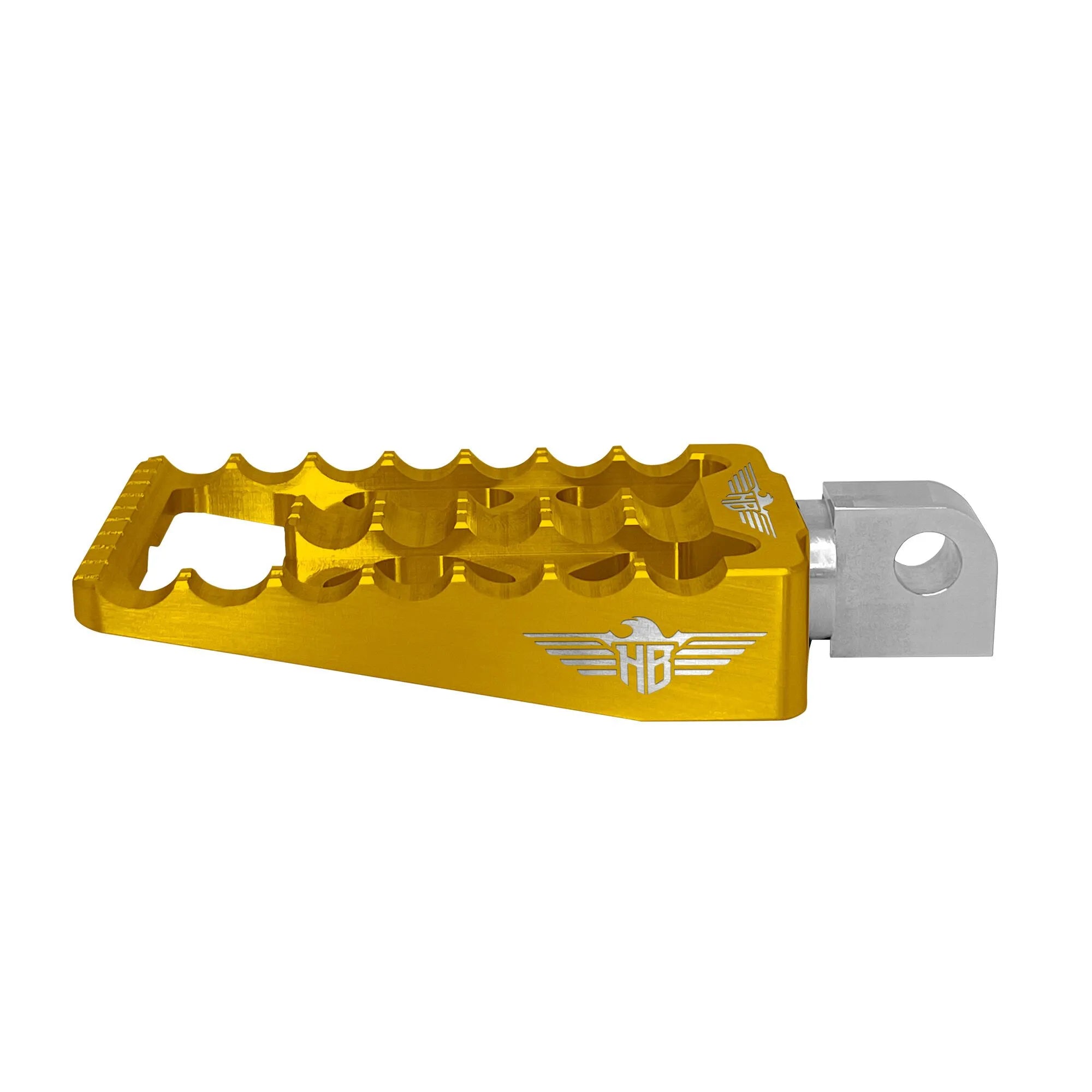 Heinz Bikes Adjustable Foot Pegs For Harley - Gold