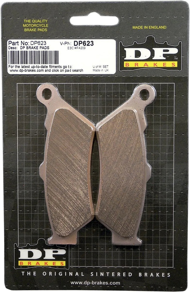 Dp Brakes Standard Sintered Bromsbelägg Dp623 - Fram & Bak