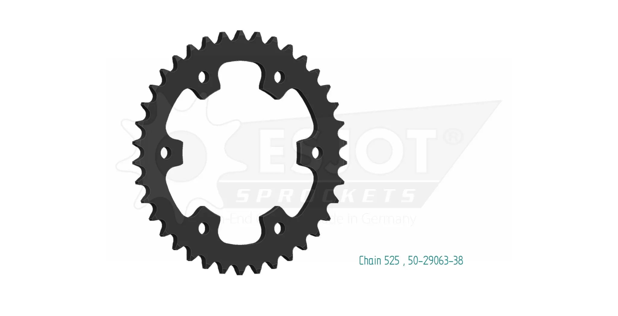 Esjot 525 Rear Sprocket - Premium Steel