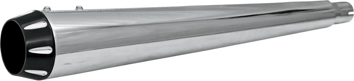 Bassani Xhaust Exhaust End Cap - Black Billet Aluminum