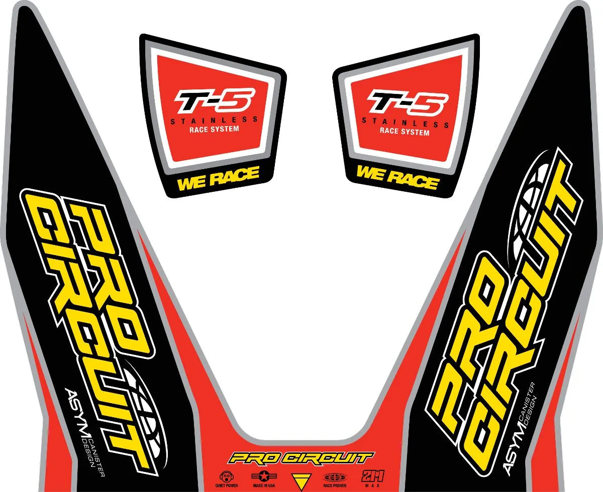 Pro Circuit Avgasrör Dekal