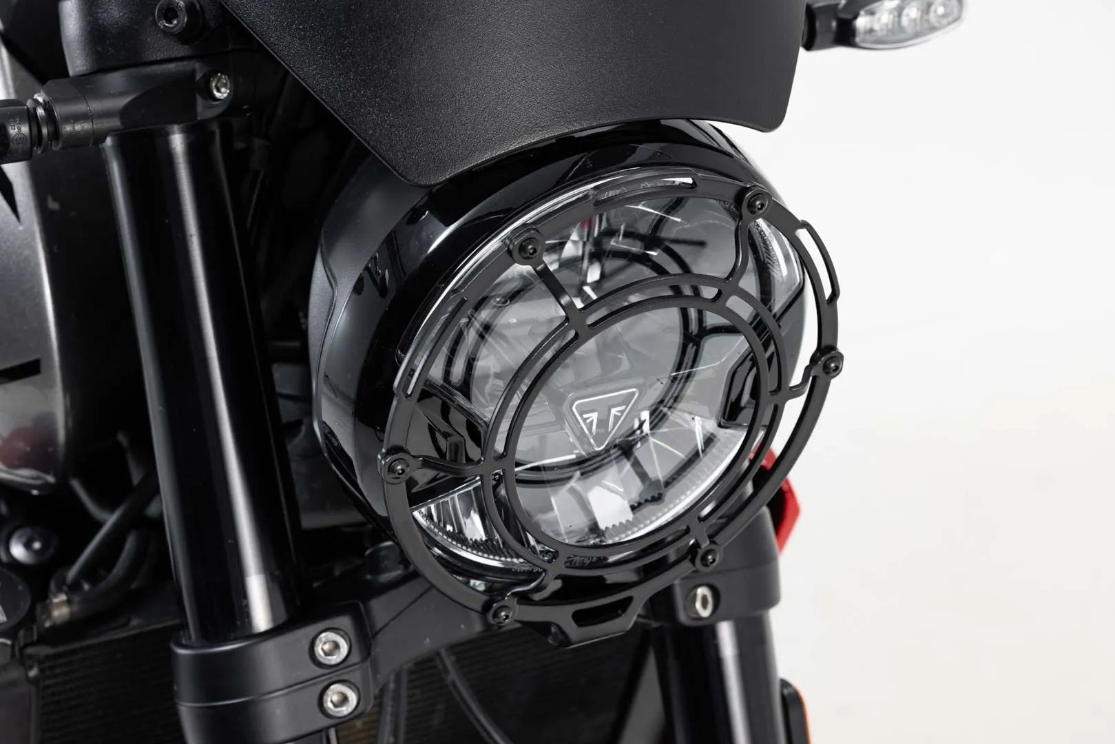 Sw-motech Headlight Guard - Steel & Makrolon