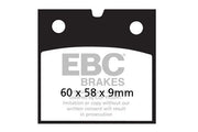 Ebc Vee Semi-sintrade Bromsbelägg - Fram & Bak