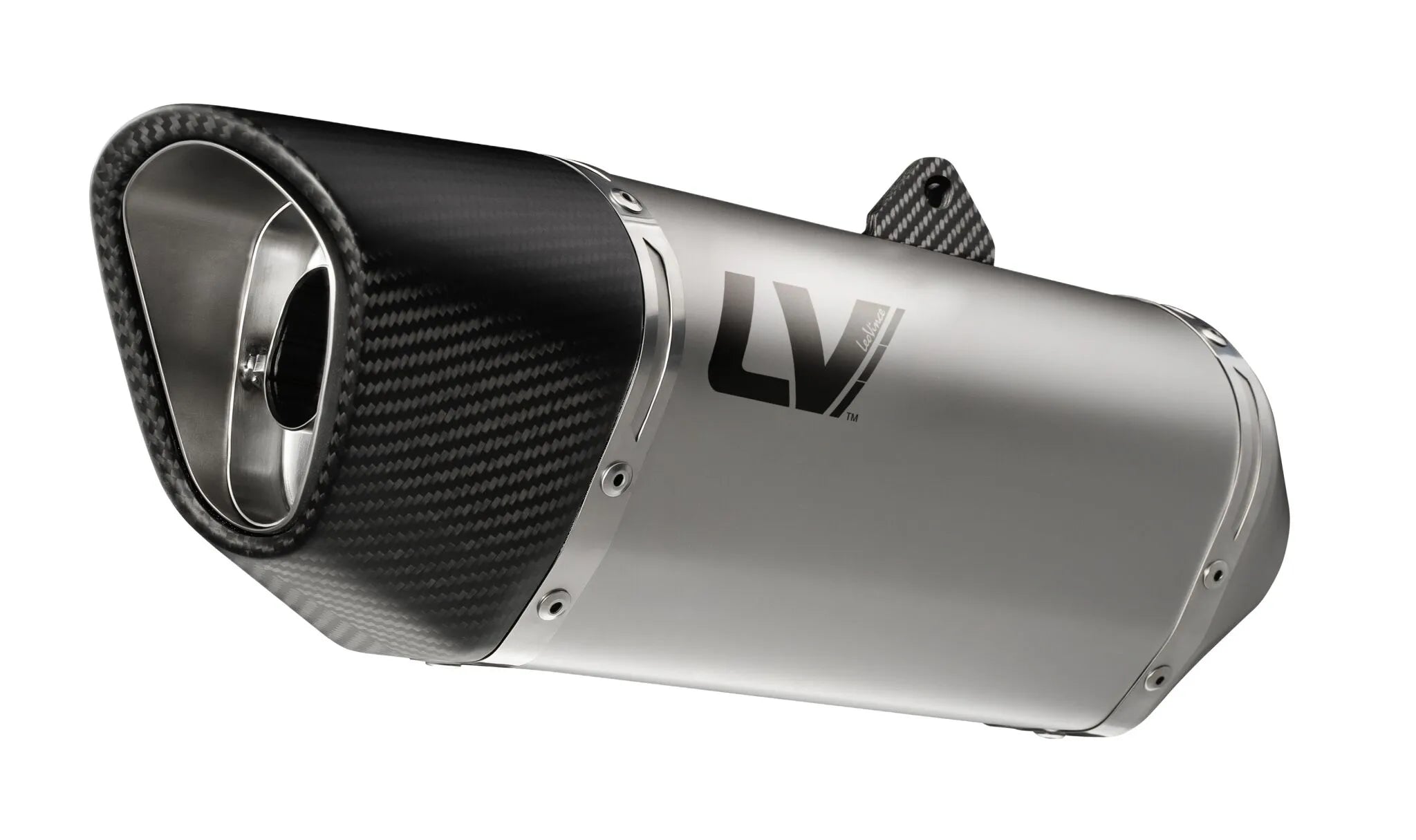 Leovince Lv-14r Rostfritt Stål Slip-on Ljuddämpare - ECE Väglaglig