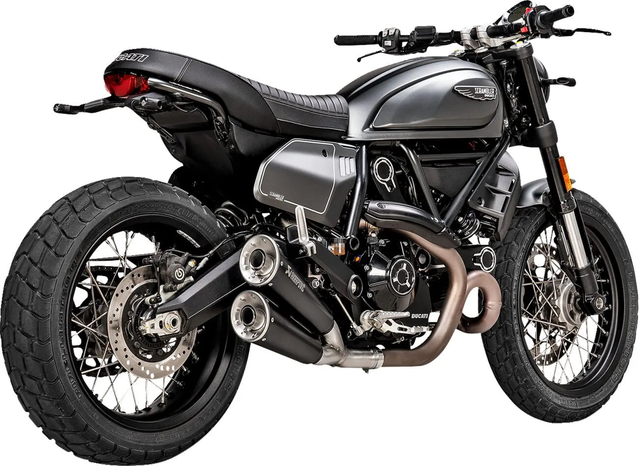 Akrapovic Slip-On Ljuddämpare Street För Ducati