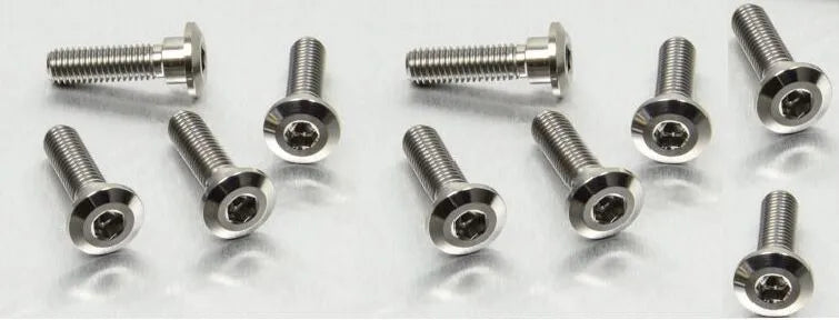 Pro Bolt Titanium Broms Rotor Monteringsbult Kit