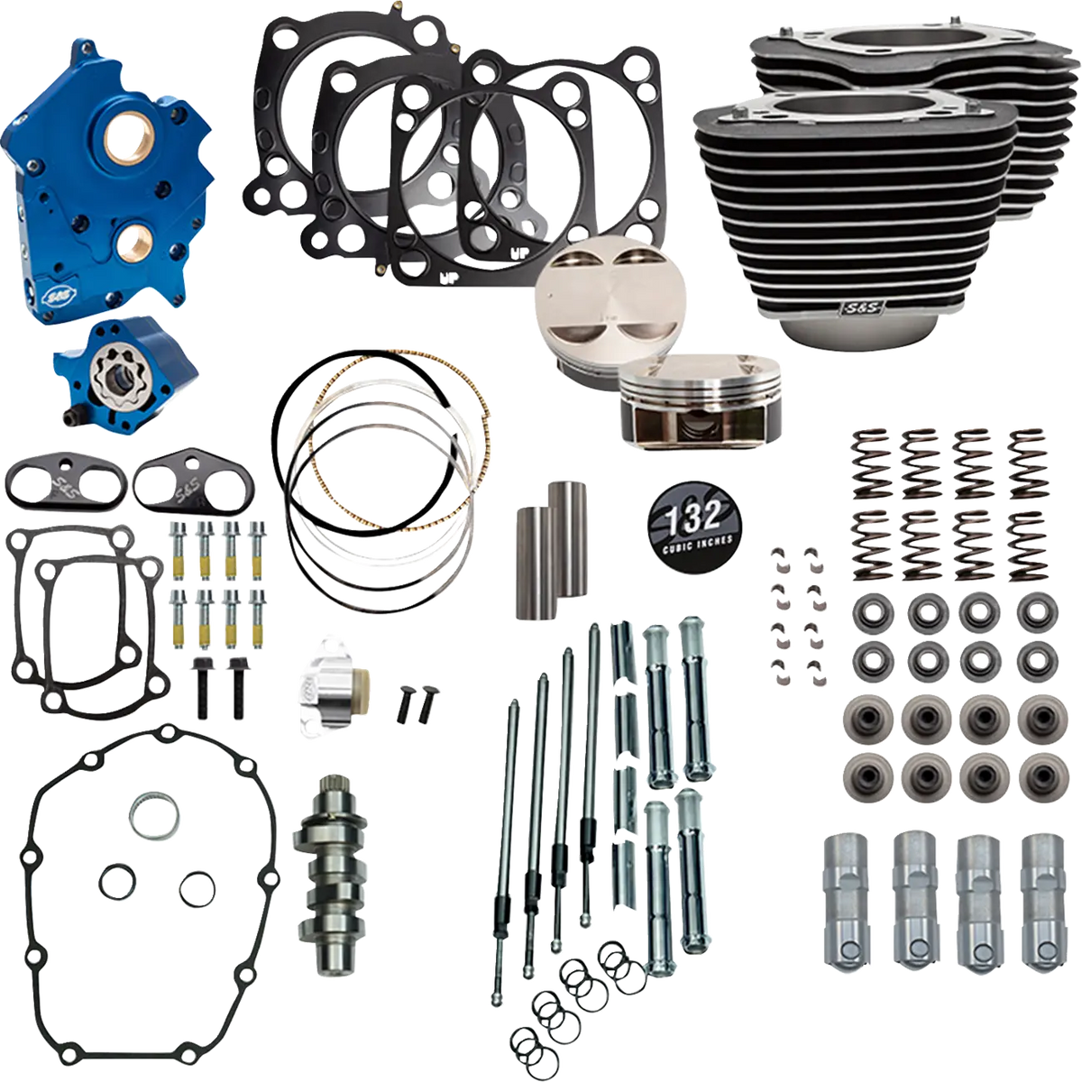 S&S Cycle 132" Power Package for VVT Models