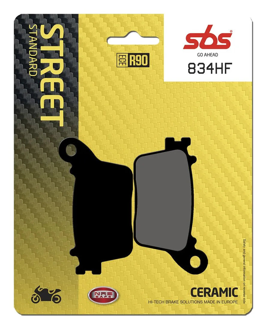 Sbs Hf Street Ceramic Organic Brake Pads - Rear