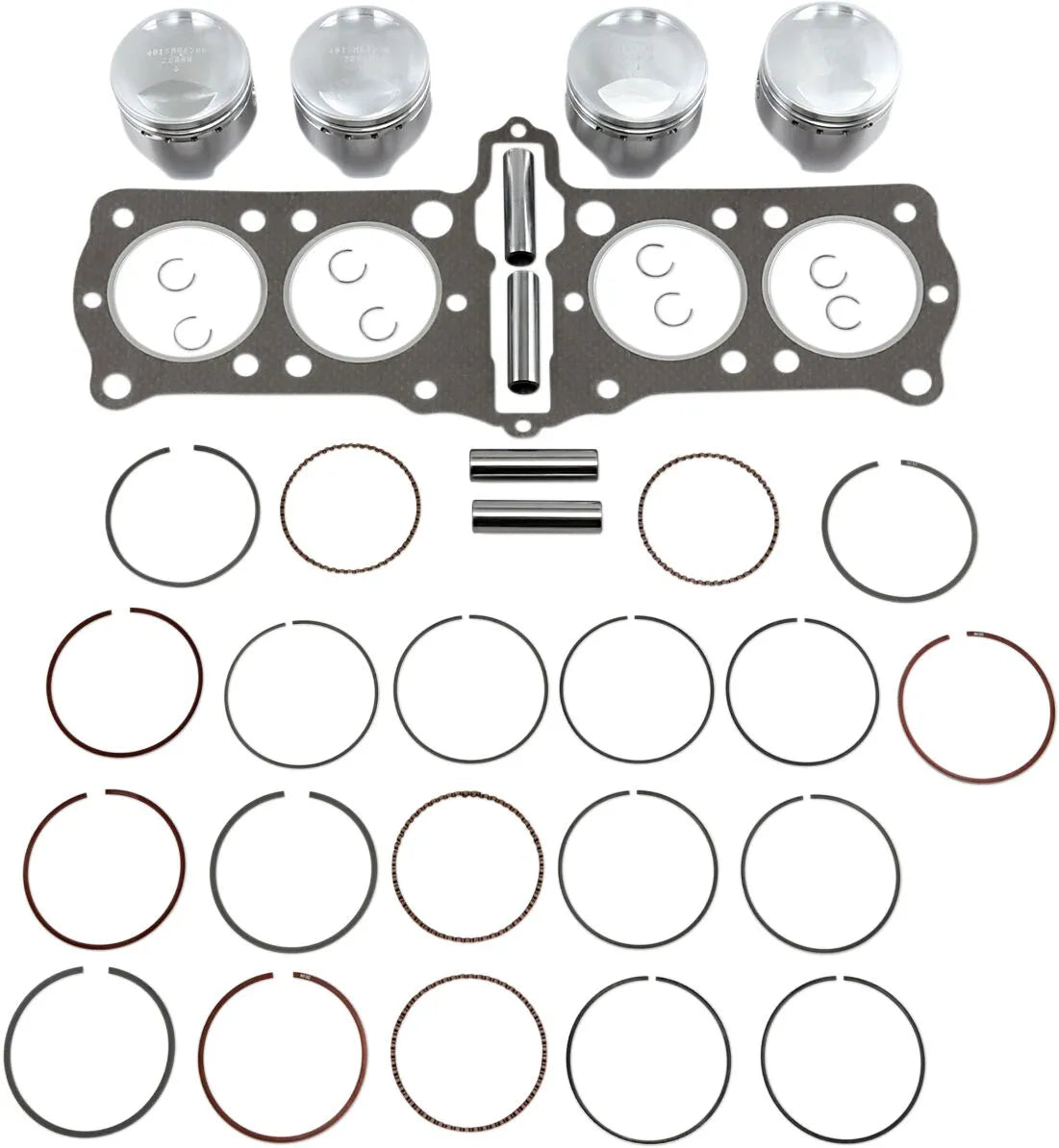 Wiseco 836cc Forged Piston Kit With Head Gasket