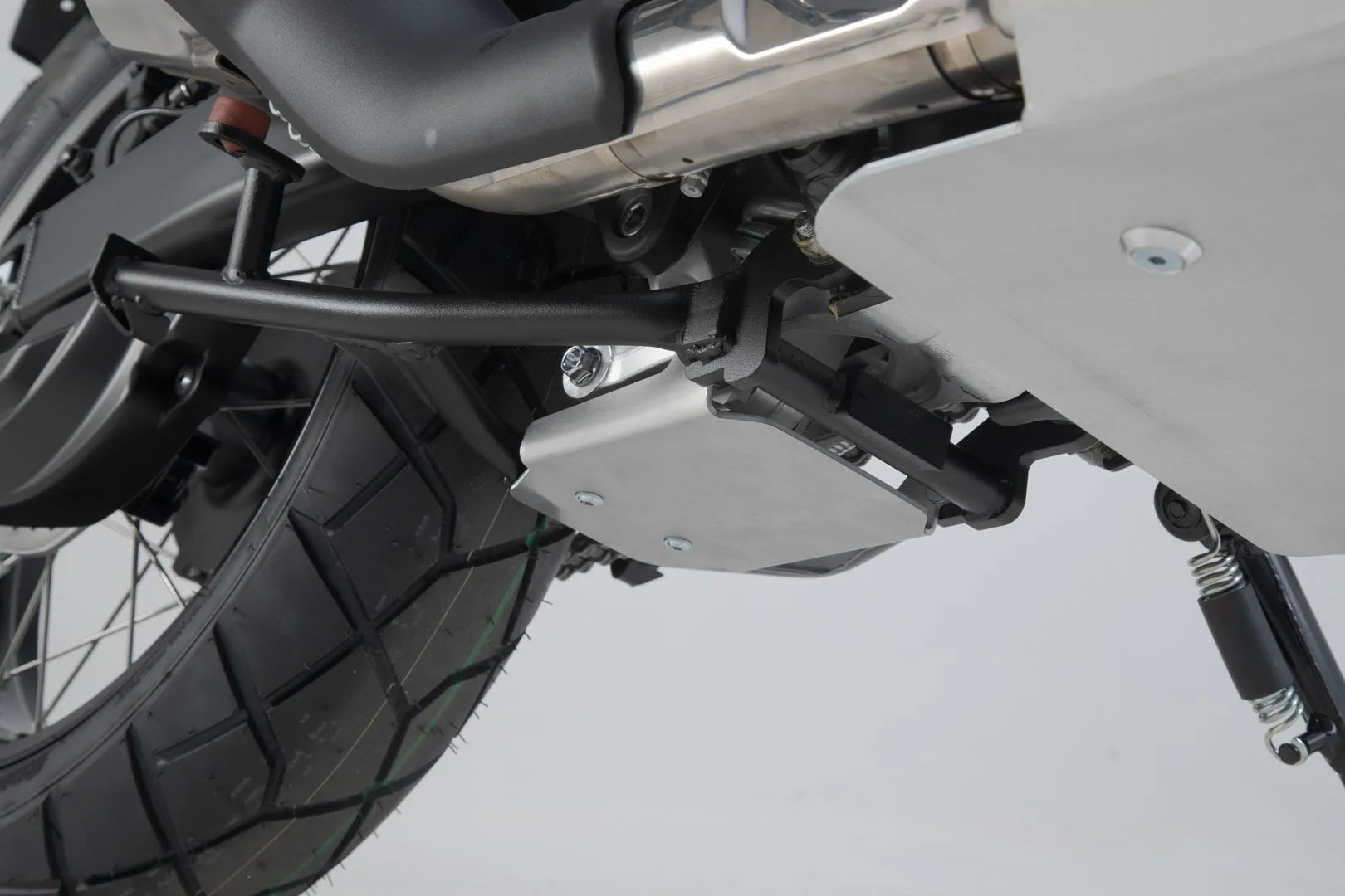 SW-MOTECH Motorcycle Centerstand - Black Powder-Coated Steel
