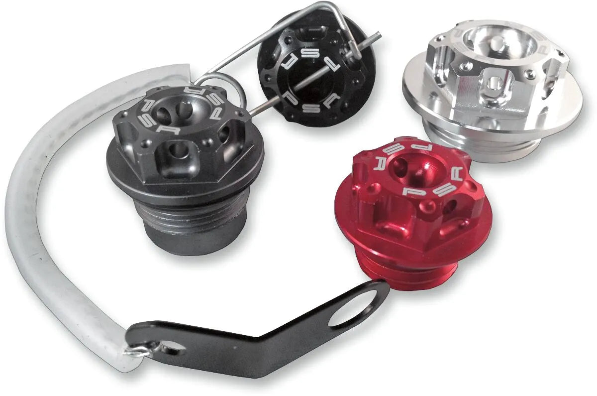 Psr Oil Filler Cap Kit M20 X 1.5 Aluminum Black