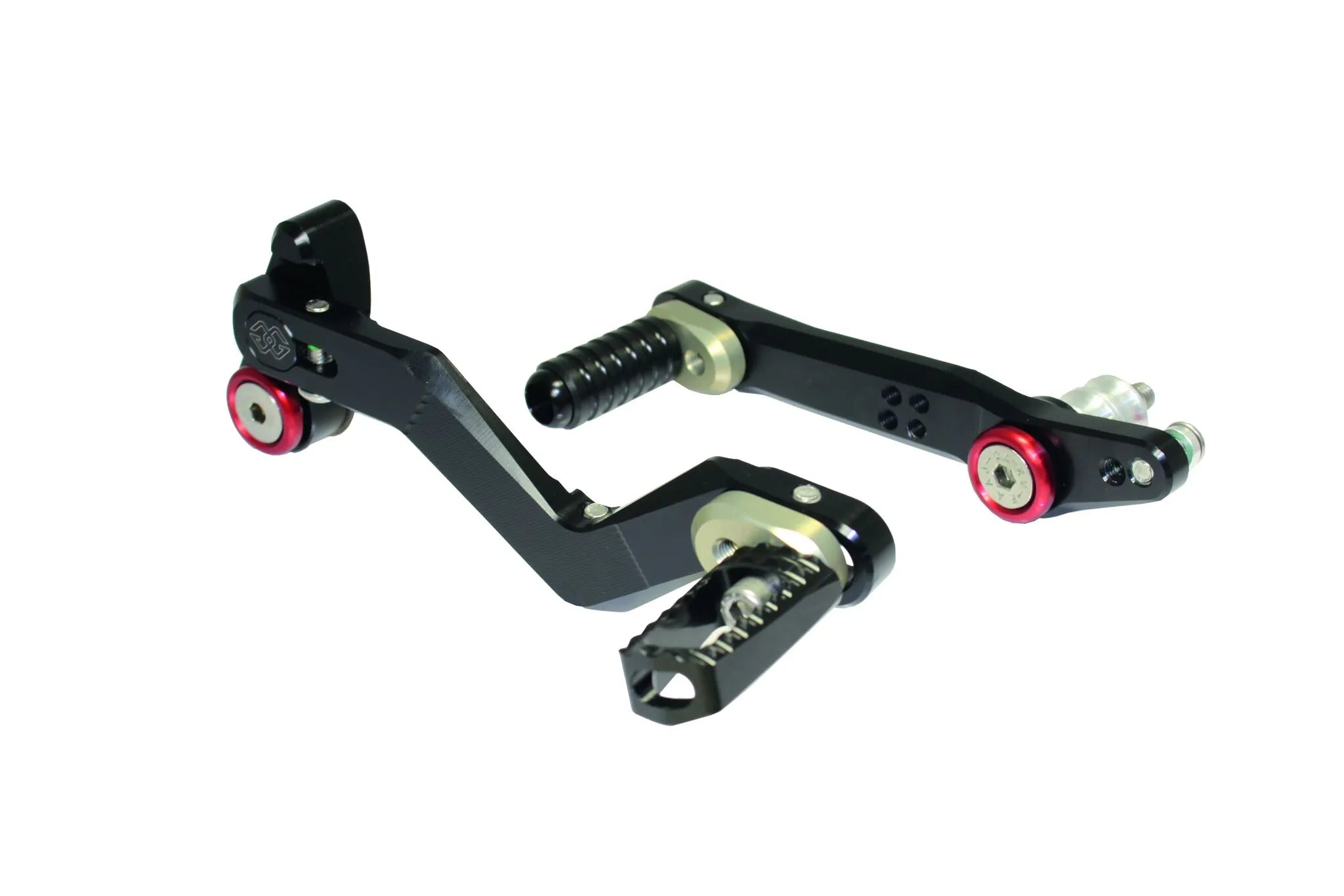 Gilles Tooling Accessory Rearset - Black Shifter Lever