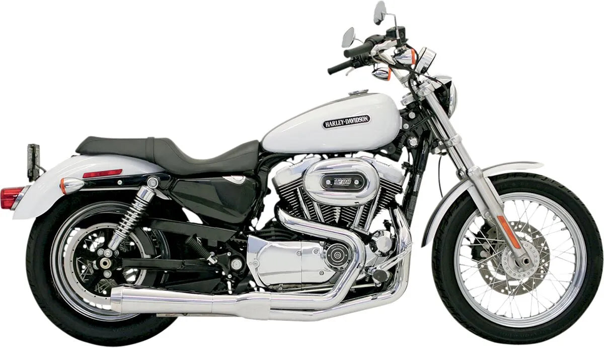 Bassani Xhaust Road Rage 2:1 XL Avgassystem Krom