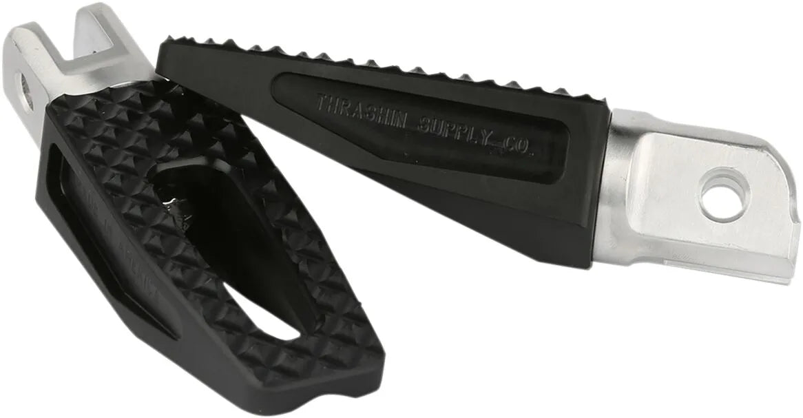 Thrashin Supply P-54 Foot Pegs - Black Anodized