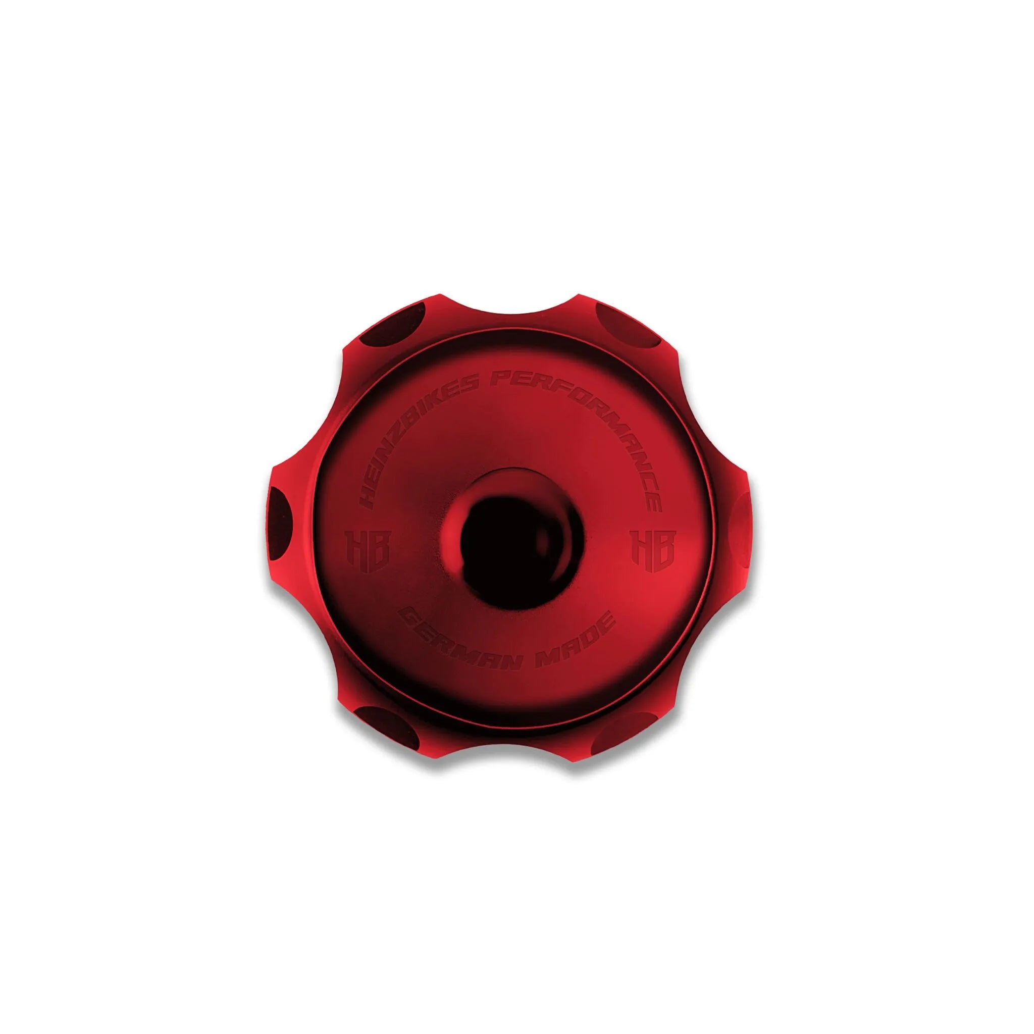 Heinz Bikes Performance Vented Gas Cap - Red