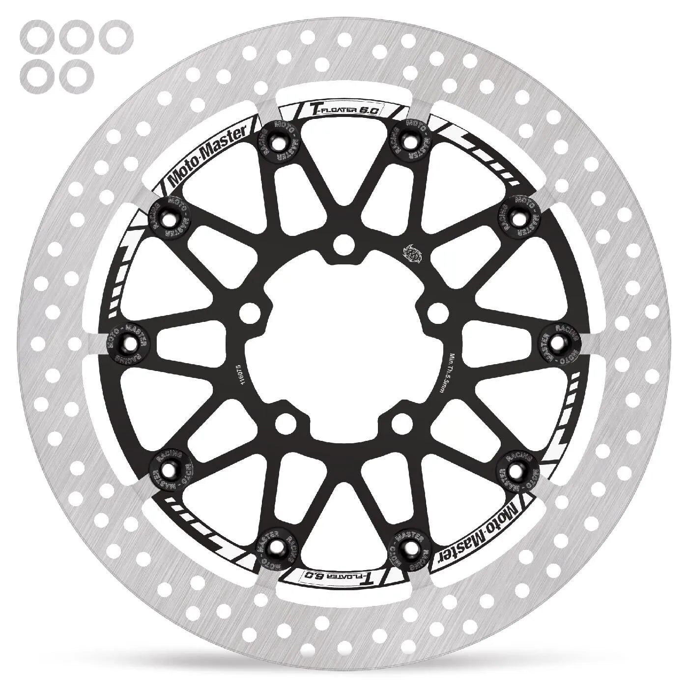 Moto-master Halo T-floater Bromsskiva 330mm - Fram