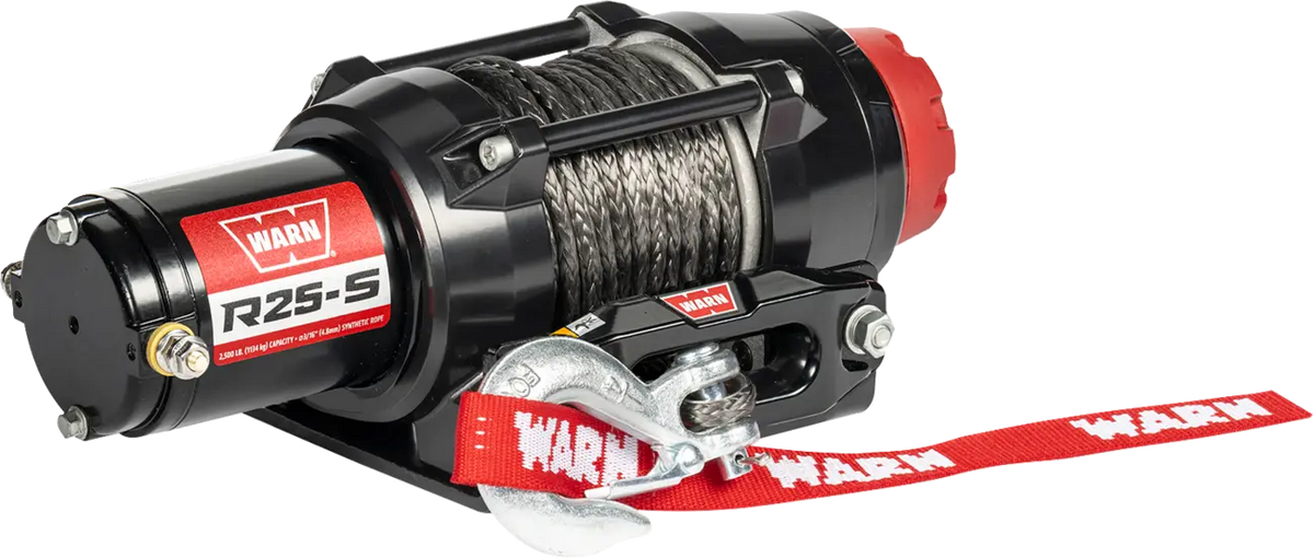 Warn R25 Synthetic Rope Winch 2500 lb 50 ft