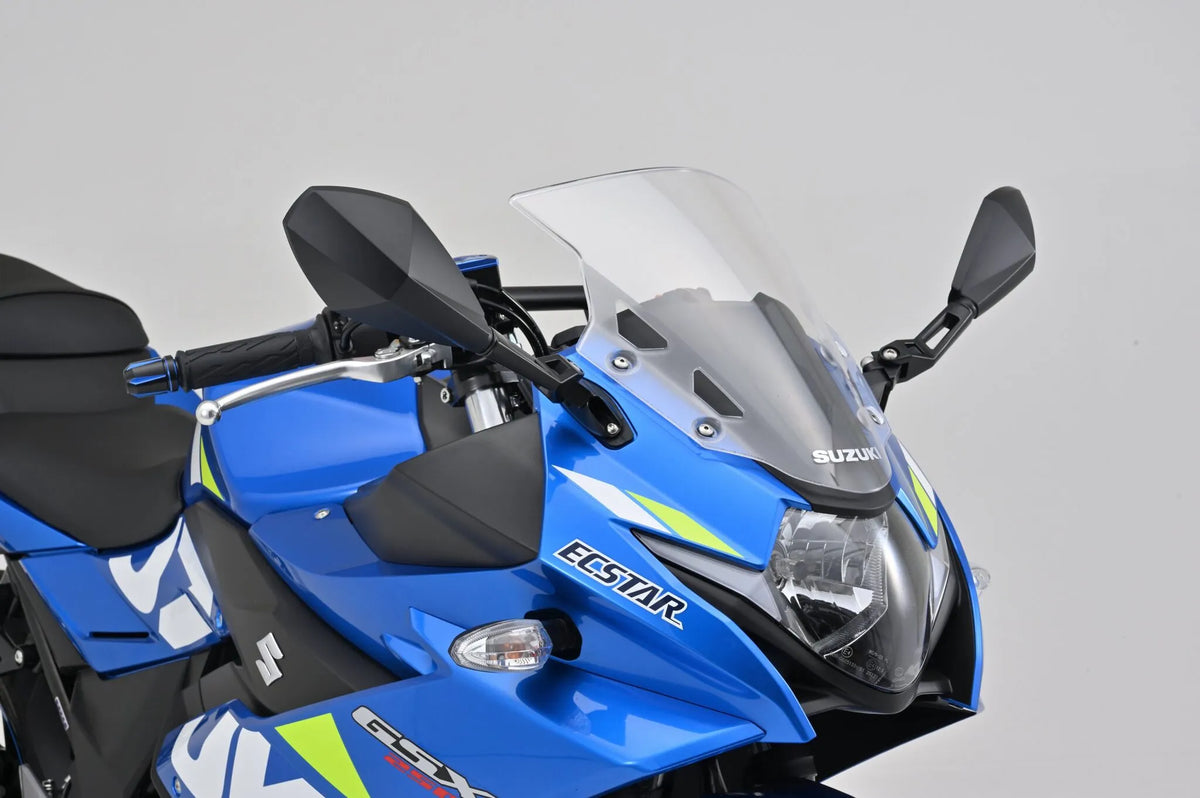 Daytona D-Mirror 12 Diamond Fairing Mirror - Left - Black
