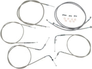 BARON Stainless Handlebar Cable/Line Kit for 12-14 inch