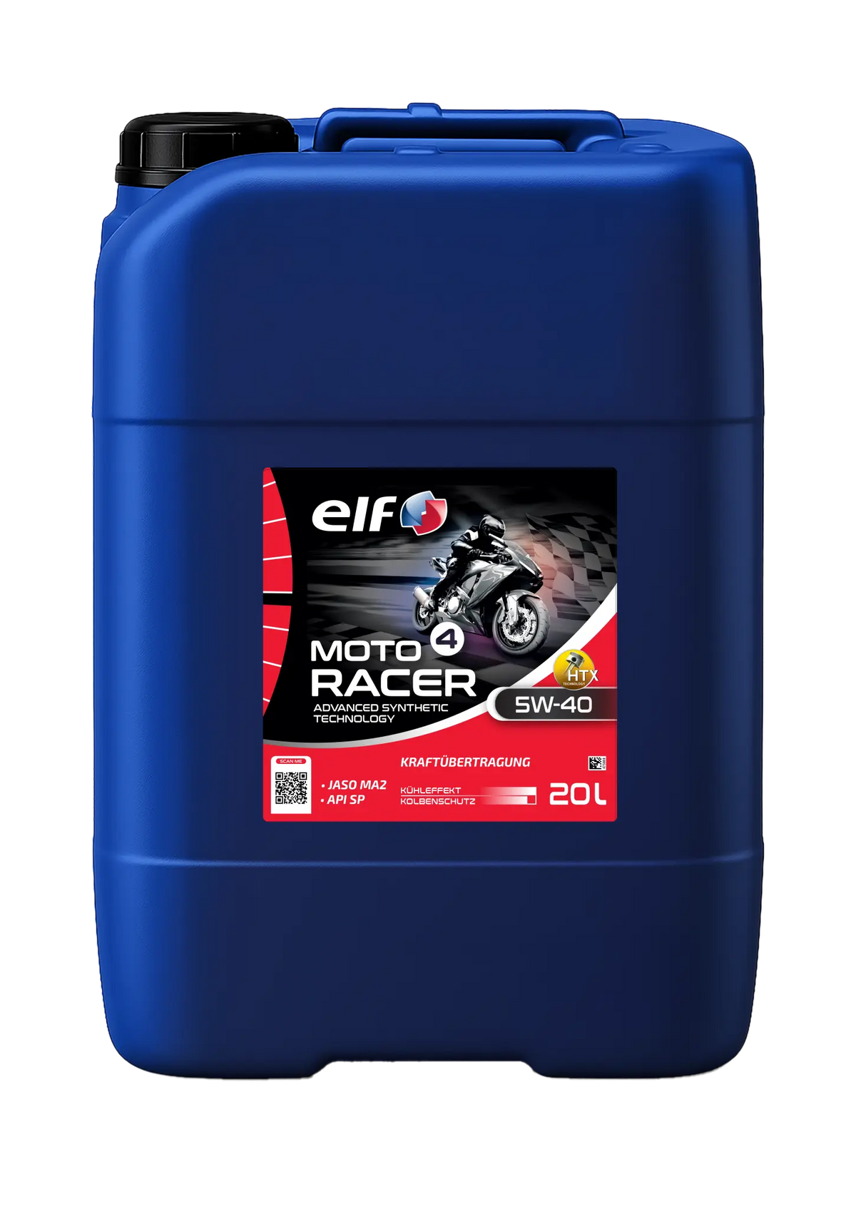 ELF Moto 4 Racer 5W-40 ADV SYN Engine Oil 20L
