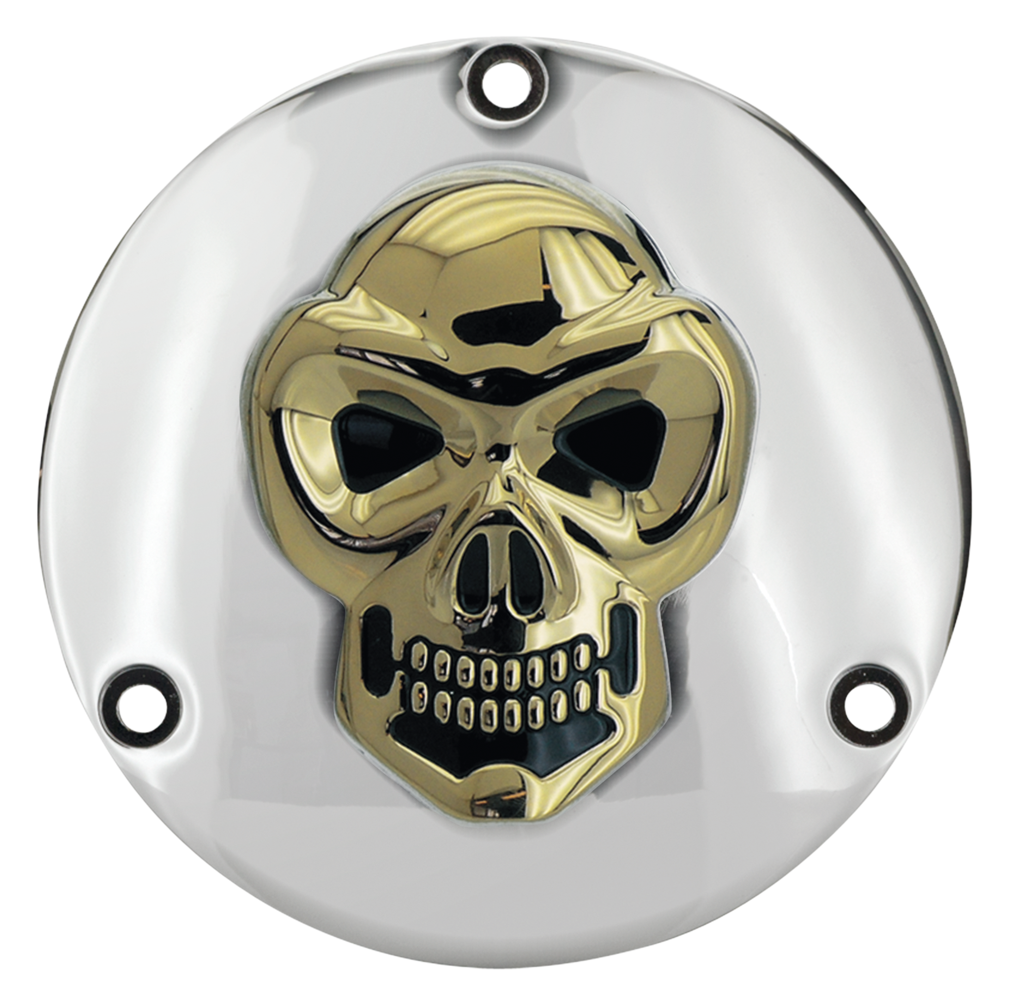Zodiac Skulled Aluminum Derby Covers – Primary & Clutch