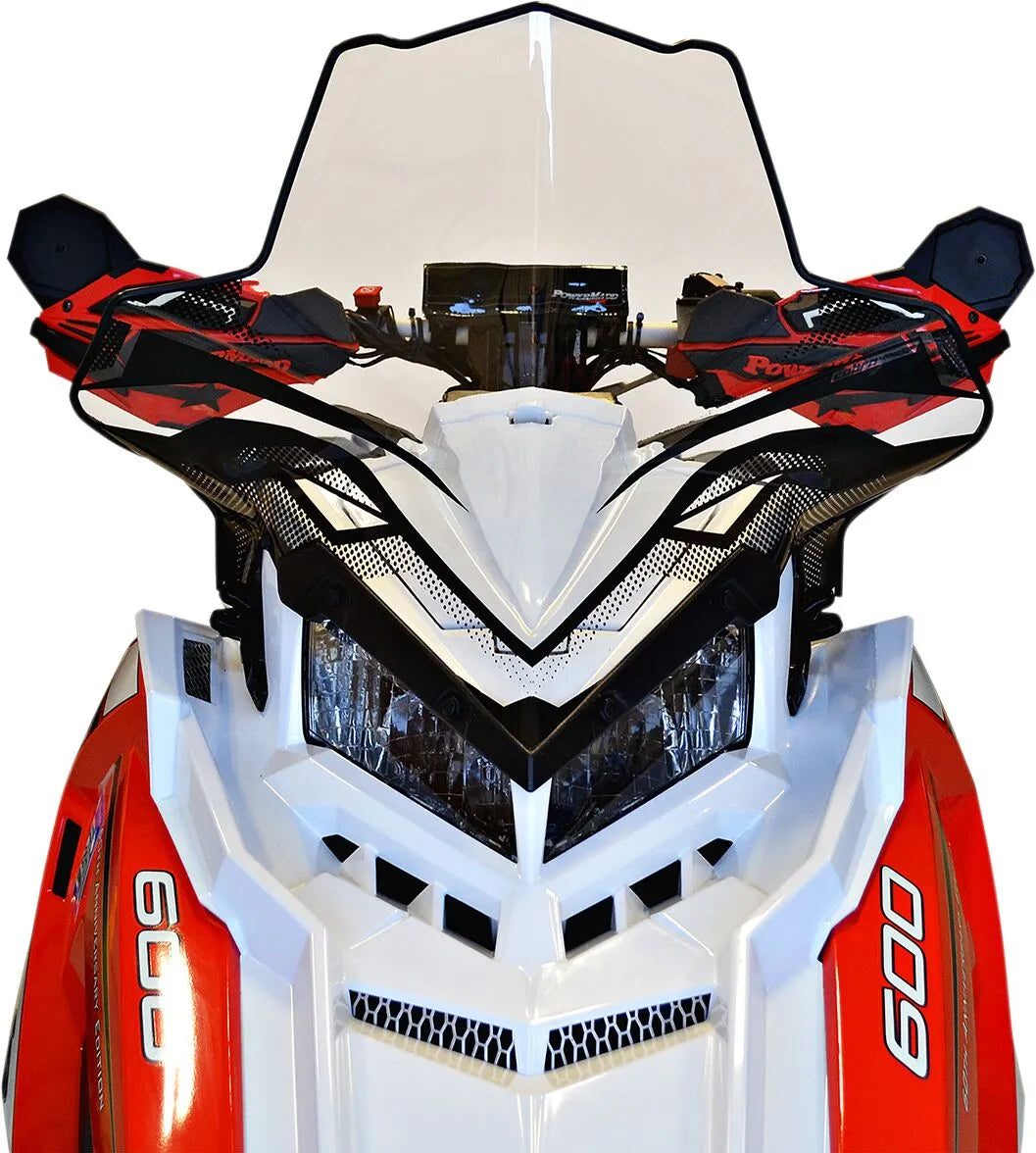 Powermadd Windshield - Full-flared Design