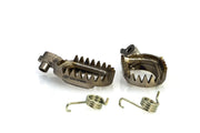 Scar Anti Mud Titanium Footpegs