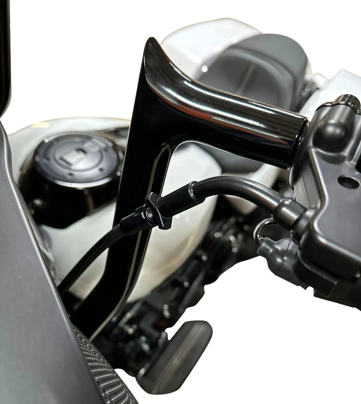 Fat Baggers Inc. EZ Install Upper Clutch Cable for Ape Hangers