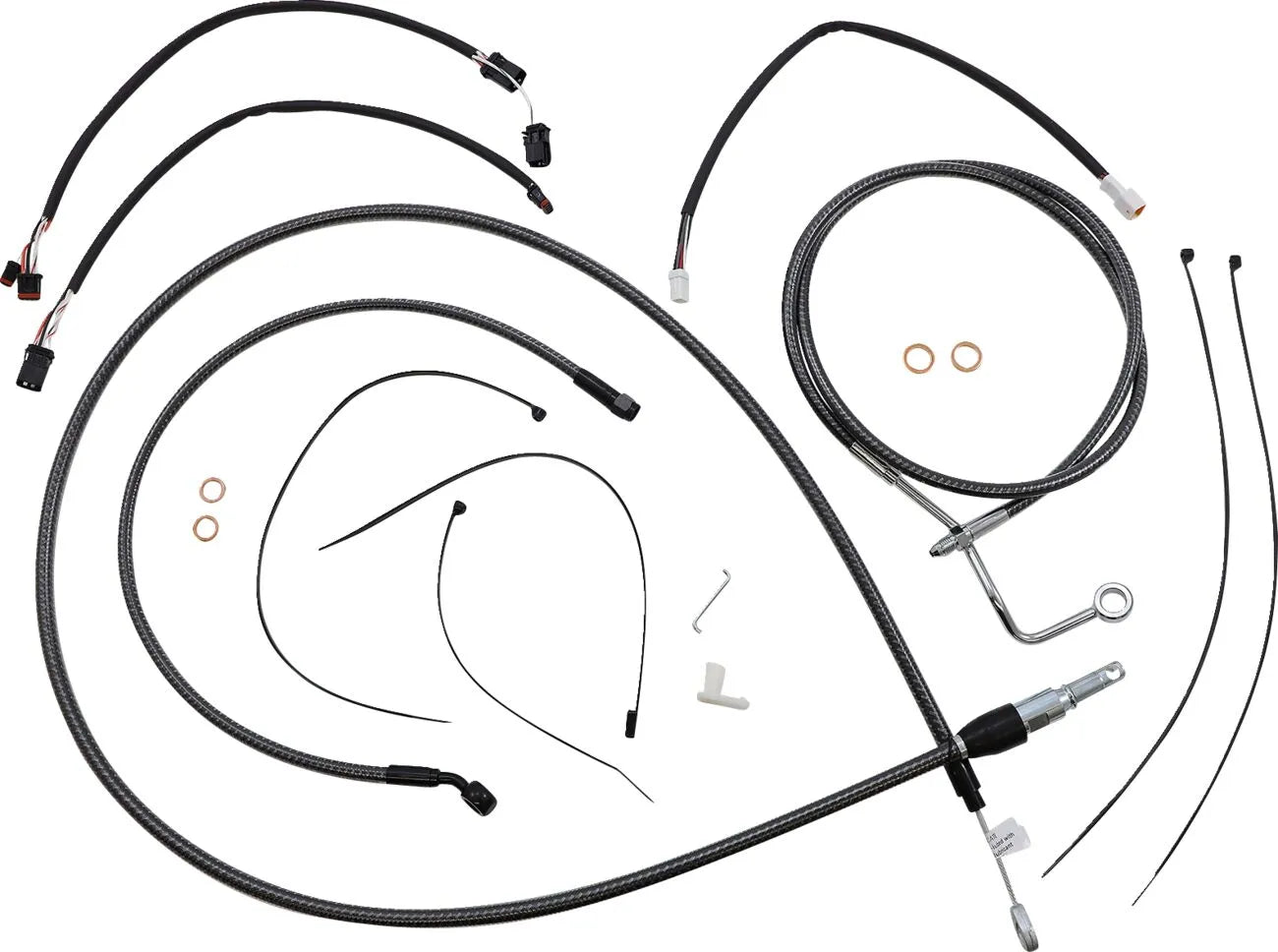 Magnum Shielding KARBONFIBR Handlebar Installation Kit for Ape