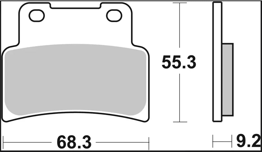 Brembo LA Prime Line Front Brake Pad