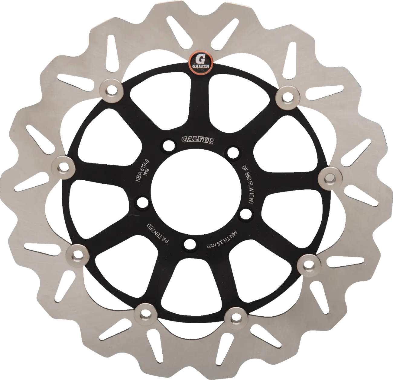 Galfer Brake Rotor For Motorcycle - High-carbon Stainless Steel