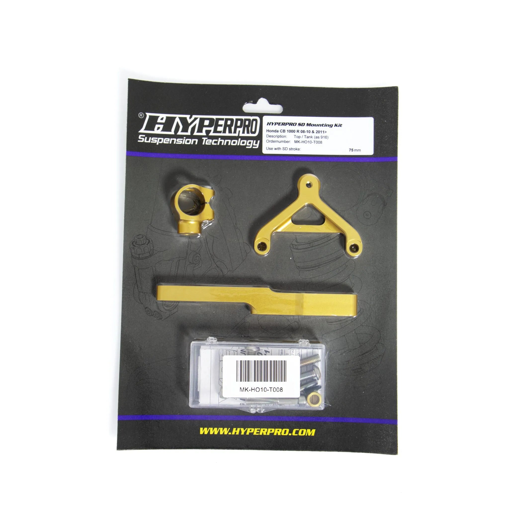 Hyperpro Steering Damper Mounting Kit