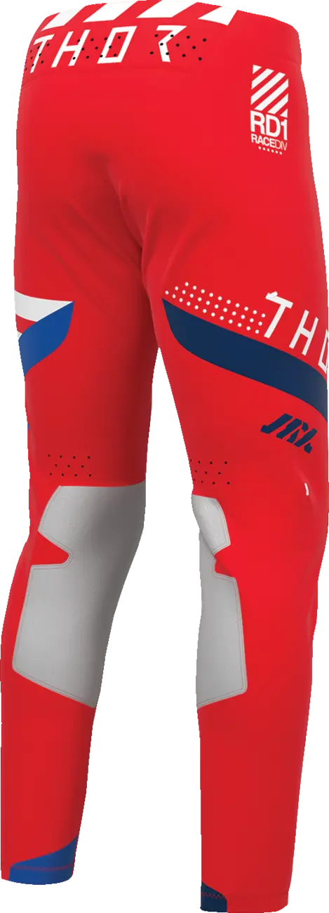 Thor Sportmode Synth Pants - Blue/Red/White