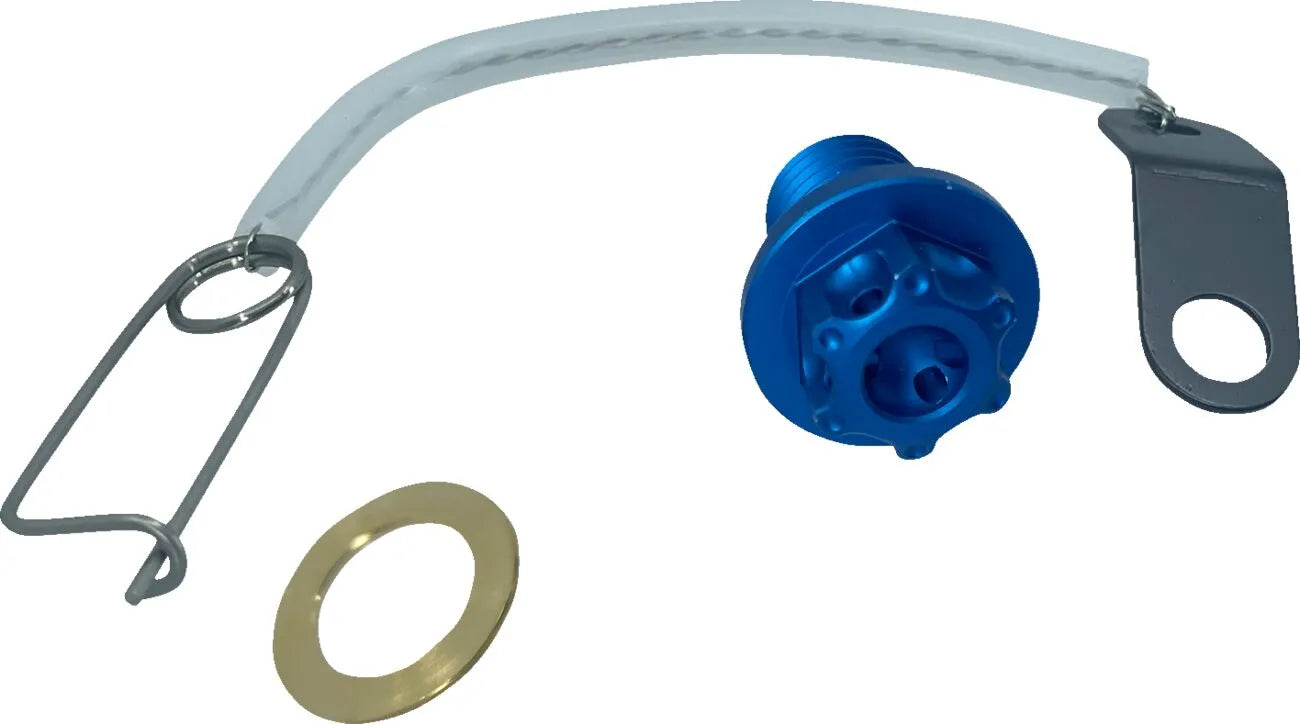 Psr Magnetic Oil Drain Plug M12 X 1.5 Blue