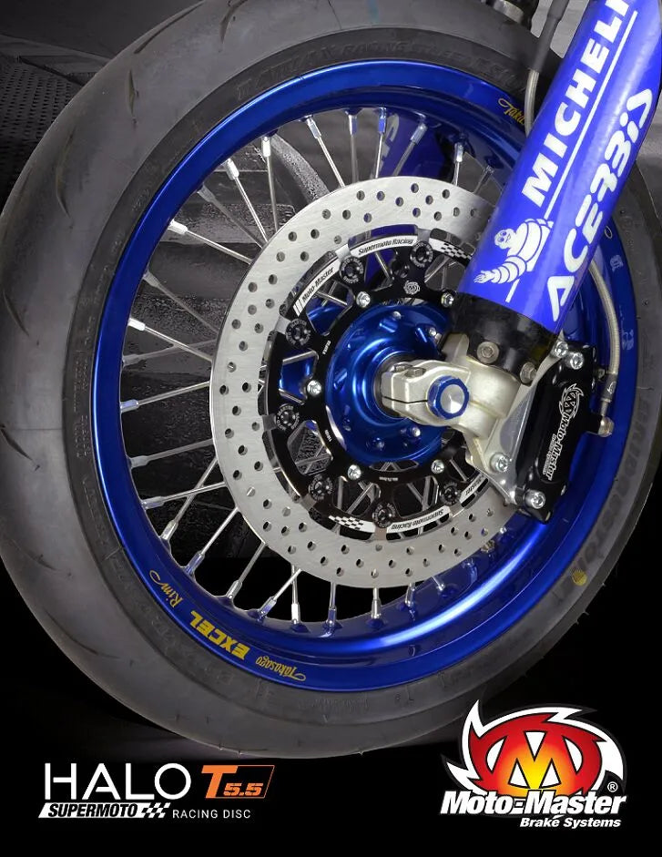 Moto-master Halo T-floater Bromsskiva 300mm - Fram