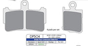 Dp Brakes Sdp504hh+ Sintrade Bromsbelägg (Fram) - Fram